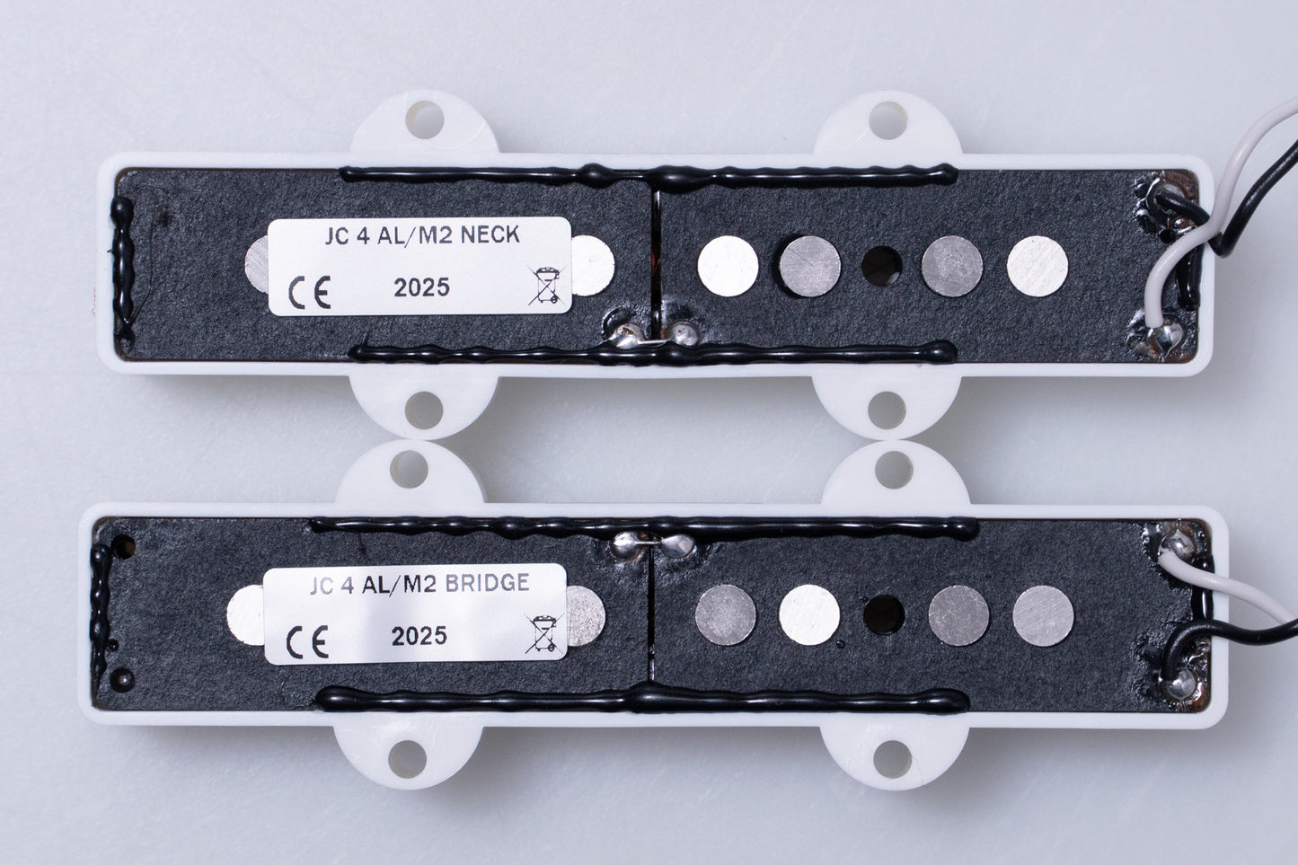 【new】Delano / JC4 AL/M2 WHITE for 4strings Jazz Bass【GIB Yokohama】