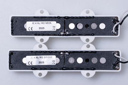 【new】Delano / JC4 AL/M2 WHITE for 4strings Jazz Bass【GIB Yokohama】