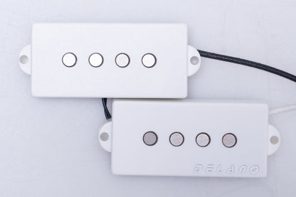 【new】Delano / PC 4 AL WHITE for 4strings Precision Bass【GIB Yokohama】