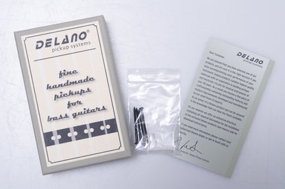 【new】Delano / PC 4 AL WHITE for 4strings Precision Bass【GIB Yokohama】