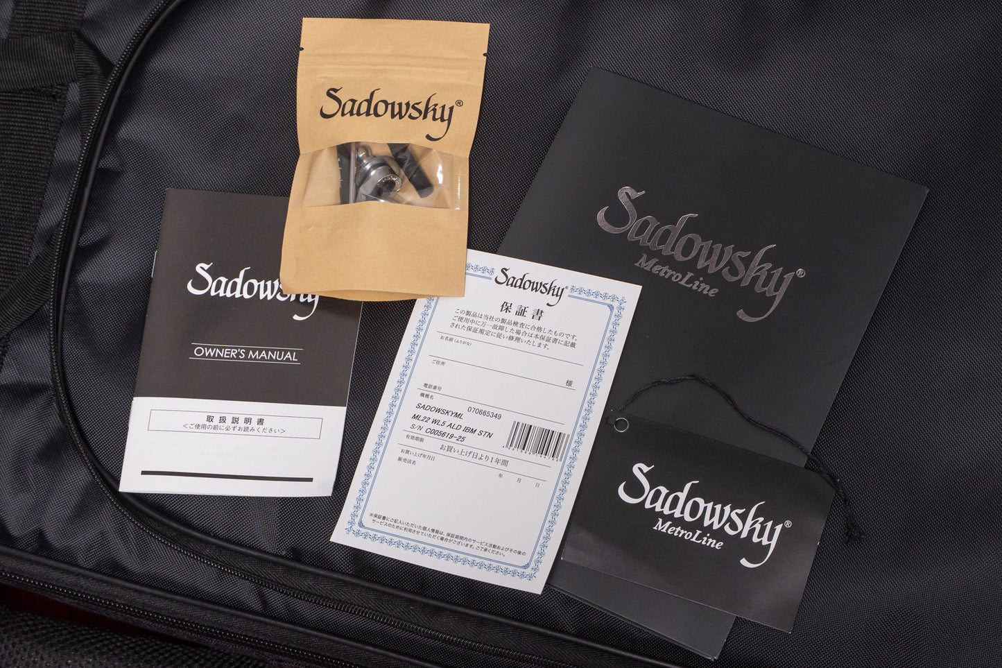 【new】Sadowsky / ML22 WL5 ALD IBM STN 3.860kg #C005619-25【GIB Yokohama】