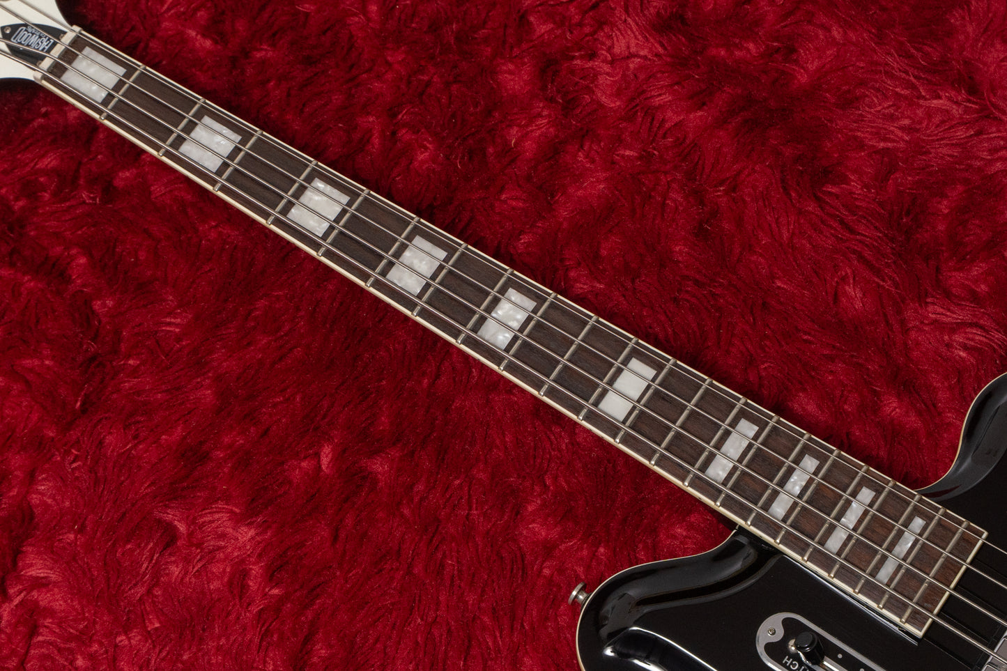 【used】Eastwood Guitars / Airline map Bass Short Scale Black 3.390kg #1101584【GIB横浜】