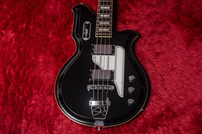 【used】Eastwood Guitars / Airline map Bass Short Scale Black 3.390kg #1101584【GIB横浜】
