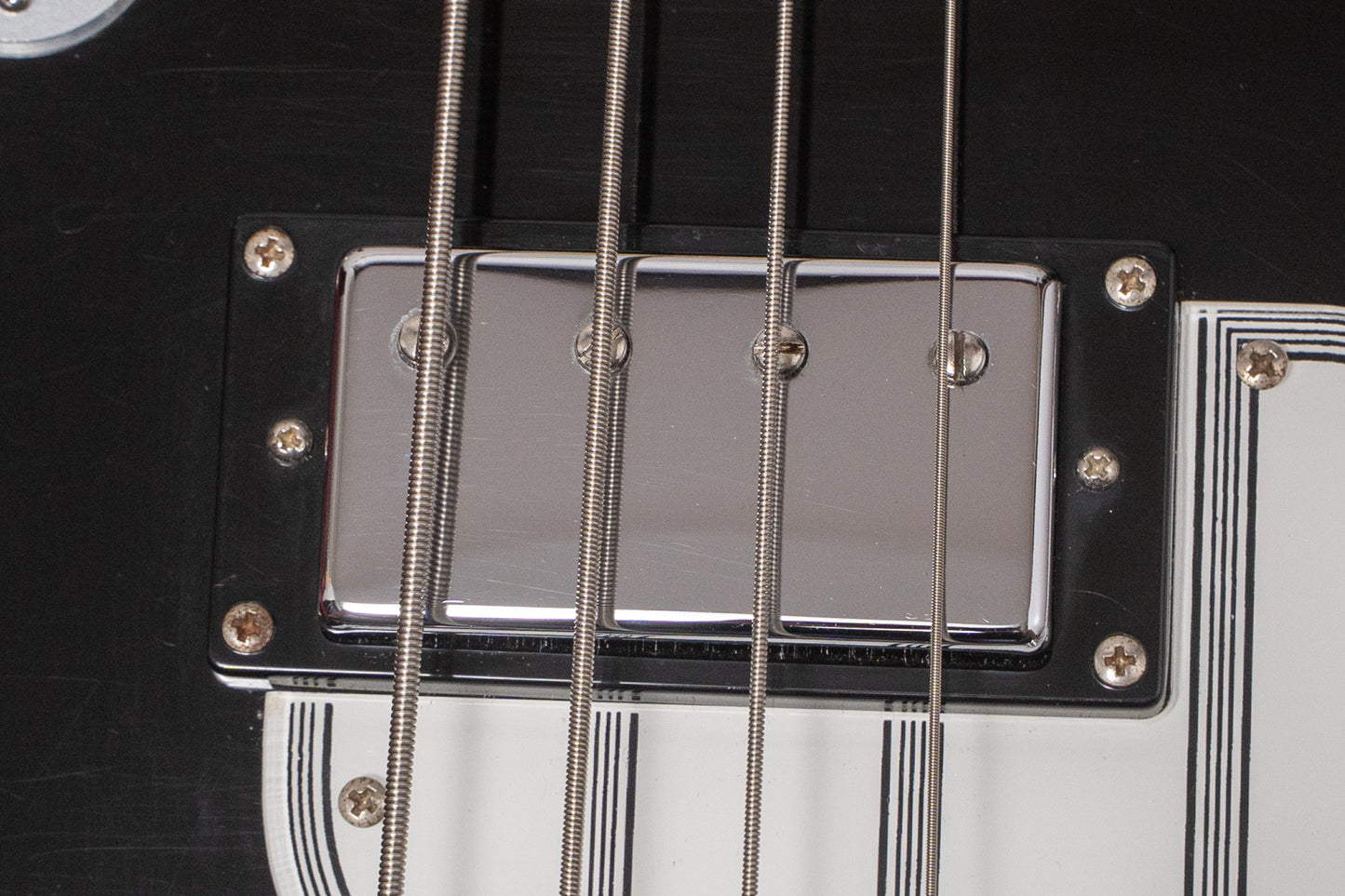 【used】Eastwood Guitars / Airline map Bass Short Scale Black 3.390kg #1101584【GIB横浜】
