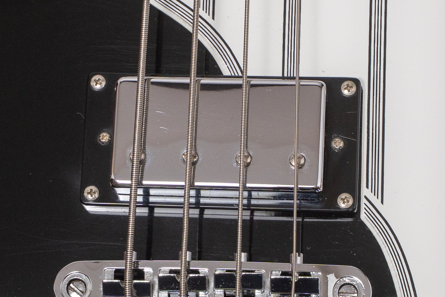 【used】Eastwood Guitars / Airline map Bass Short Scale Black 3.390kg #1101584【GIB横浜】