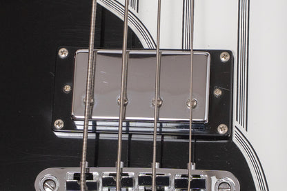 【used】Eastwood Guitars / Airline map Bass Short Scale Black 3.390kg #1101584【GIB横浜】