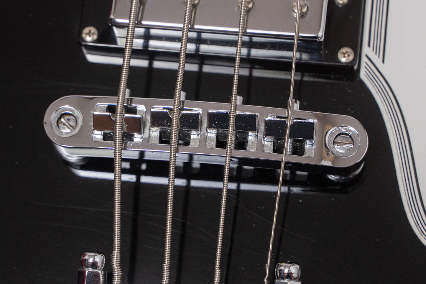 【used】Eastwood Guitars / Airline map Bass Short Scale Black 3.390kg #1101584【GIB横浜】