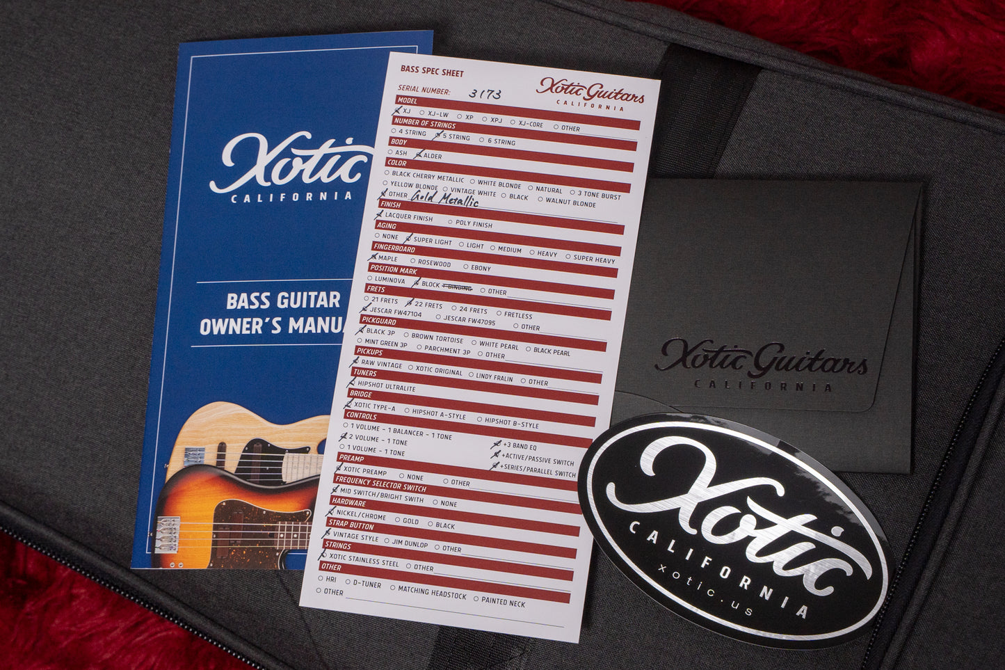 【used】Xotic / XJ-1T 5st Gold Metalic S.L-Aged/Alder/M 4.605kg #J-3173【GIB Yokohama】