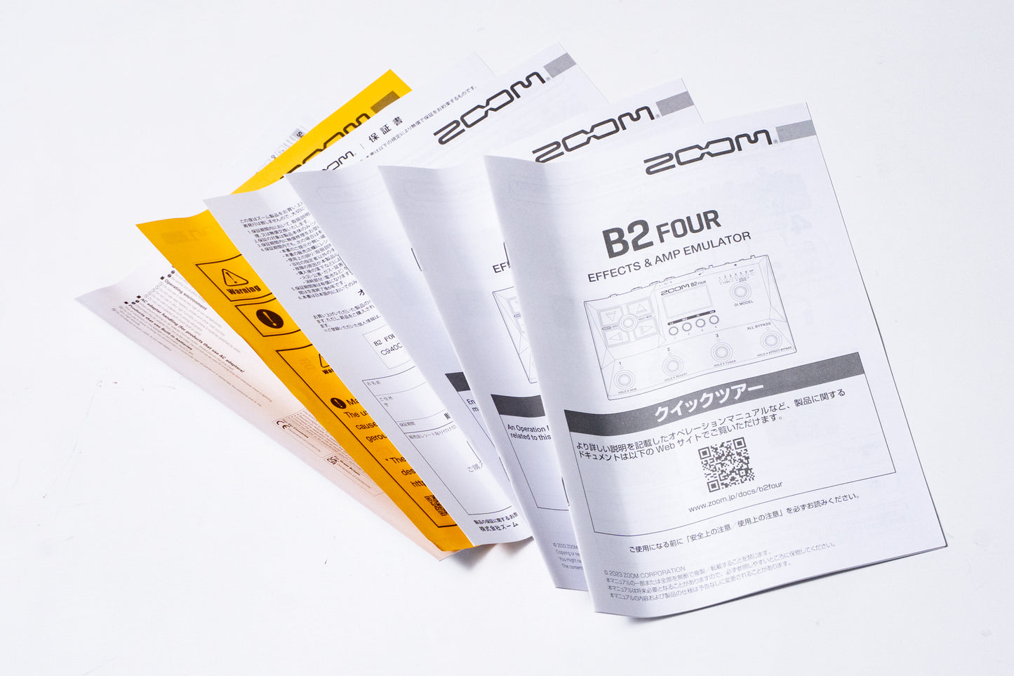 【used】ZOOM / B2 Four【GIB Yokohama】