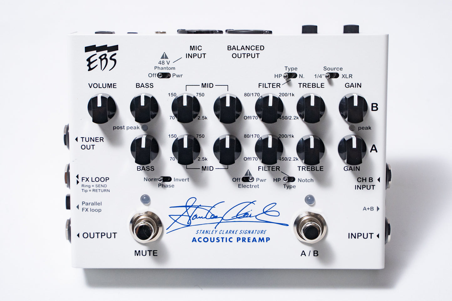 【used】EBS / Stanley Clarke Signature Acoustic Preamp【GIB Yokohama】