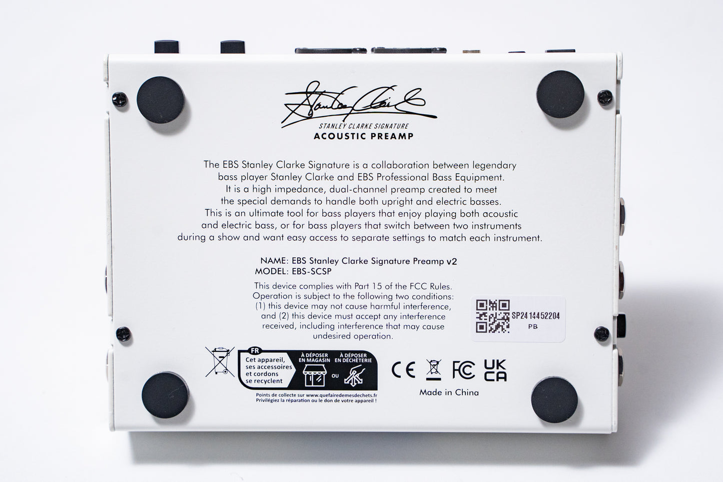 【used】EBS / Stanley Clarke Signature Acoustic Preamp【GIB Yokohama】