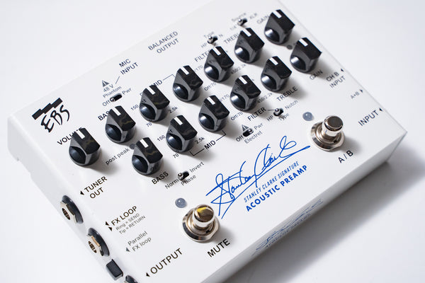 used】EBS / Stanley Clarke Signature Acoustic Preamp【GIB