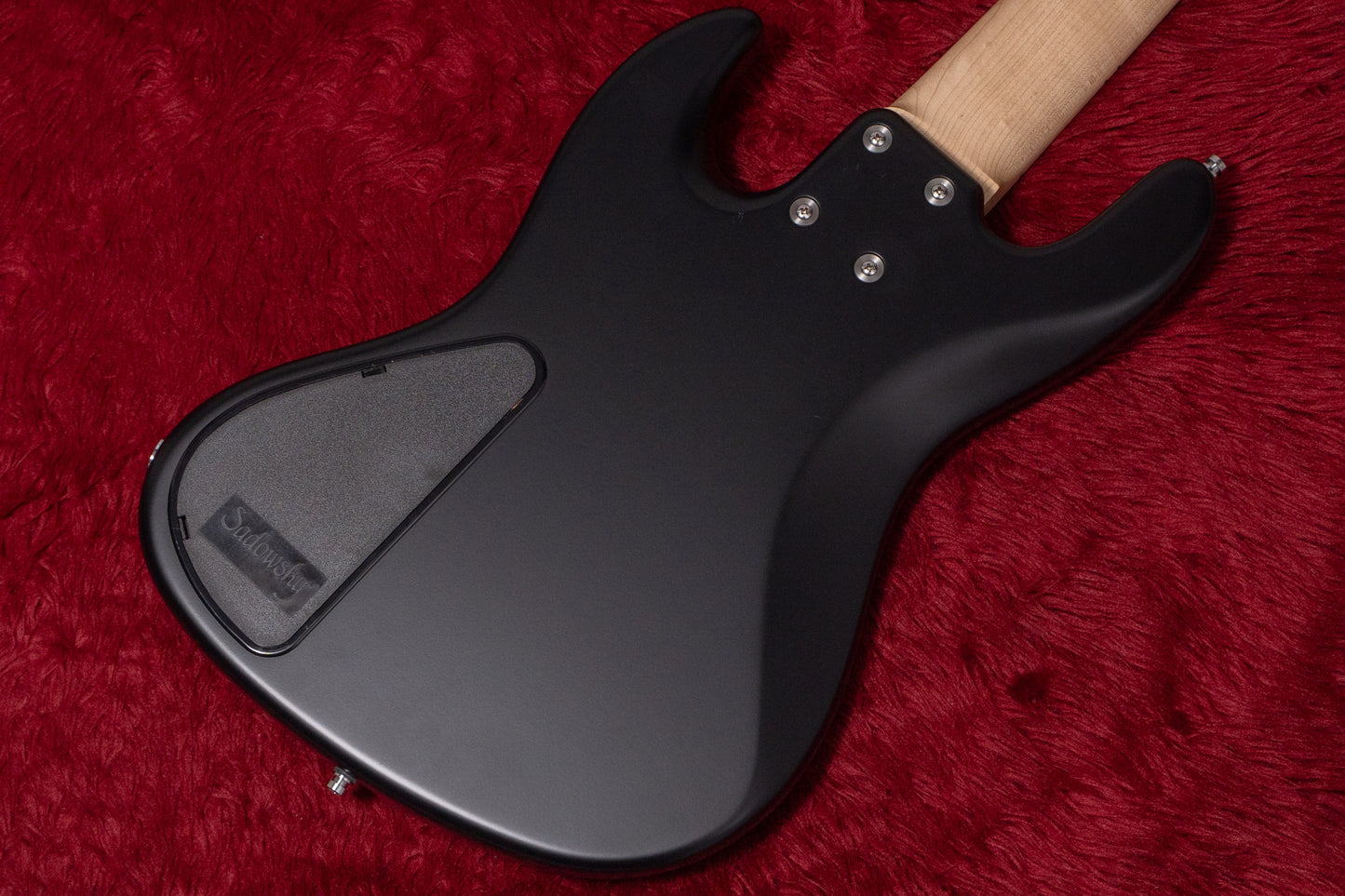 【used】Sadowsky / ML21 VJ5 ASH Solid Black Stain 2024 3.875kg #J004946-24【GIB Yokohama】