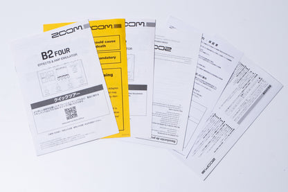 【used】ZOOM / B2 FOUR【GIB Yokohama】