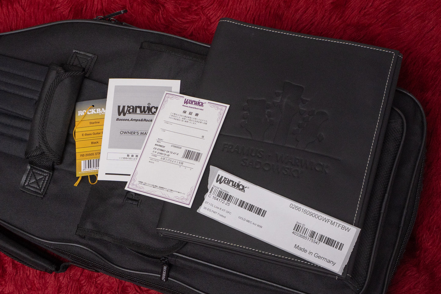 【new】Warwick / CS StreamerStage I 6st Antique Tobacco Transparent Satin 5.285kg #C164172-25【GIB Yokohama】