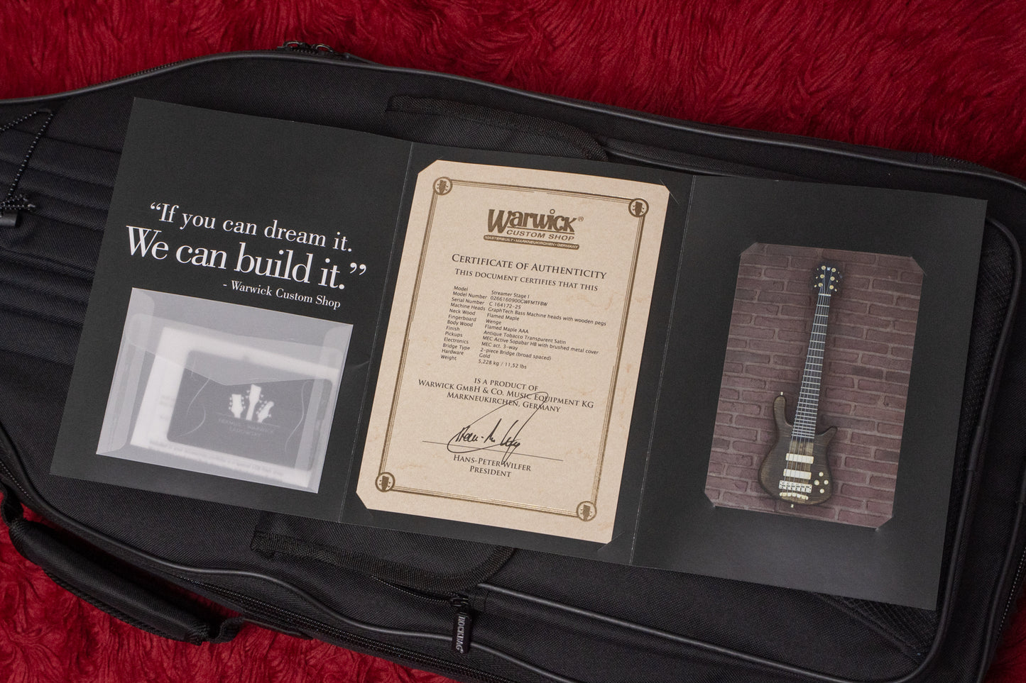 【new】Warwick / CS StreamerStage I 6st Antique Tobacco Transparent Satin 5.285kg #C164172-25【GIB Yokohama】