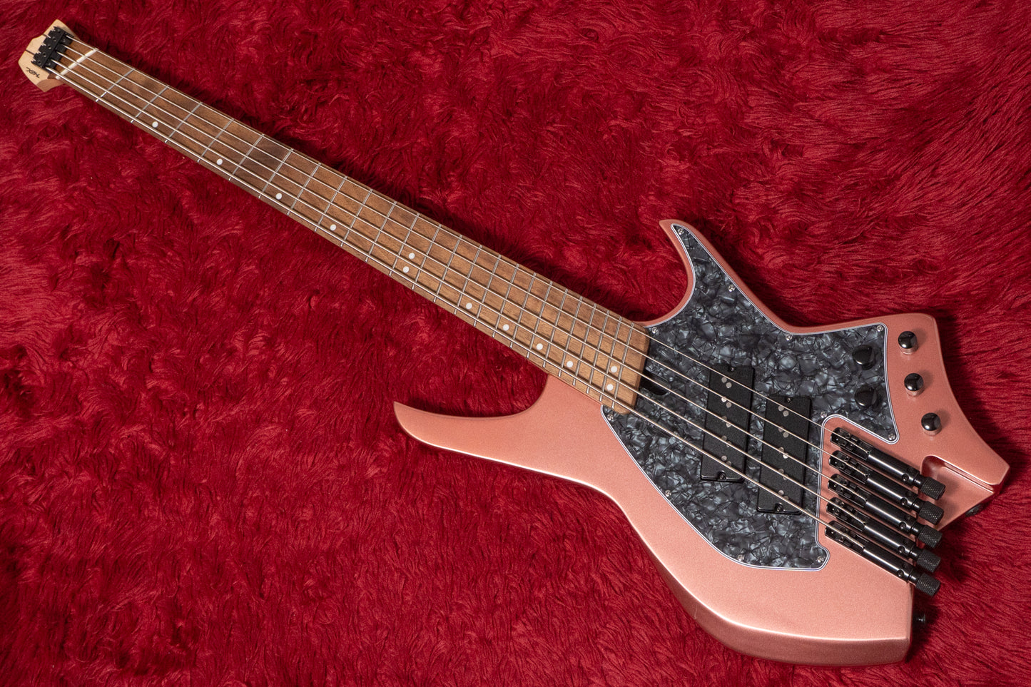 【used】HEX Guitars / NB 505 Metallic Rose Gold Mod. 3.580kg #HJ0700239【GIB Yokohama】