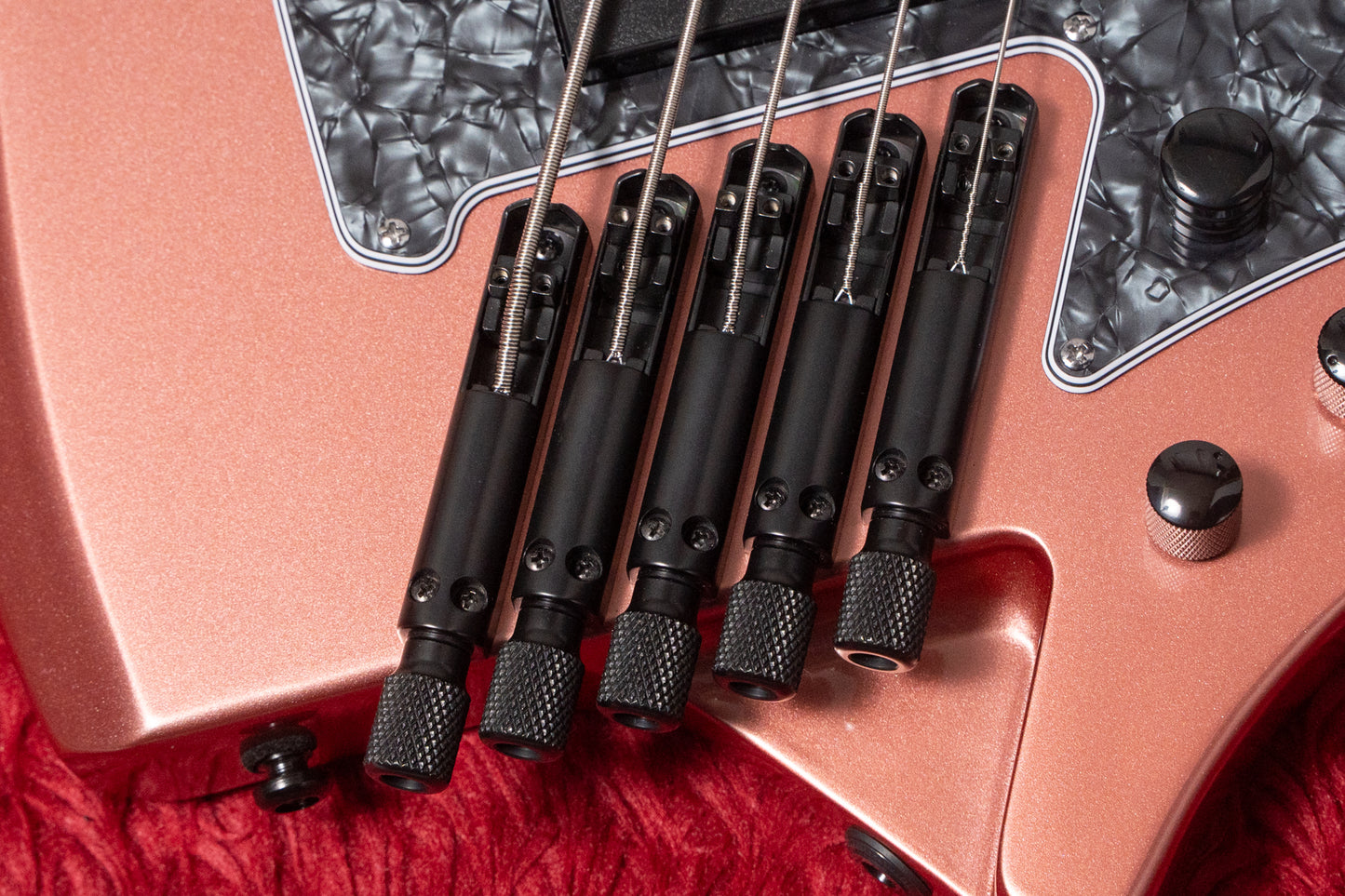 【used】HEX Guitars / NB 505 Metallic Rose Gold Mod. 3.580kg #HJ0700239【GIB Yokohama】
