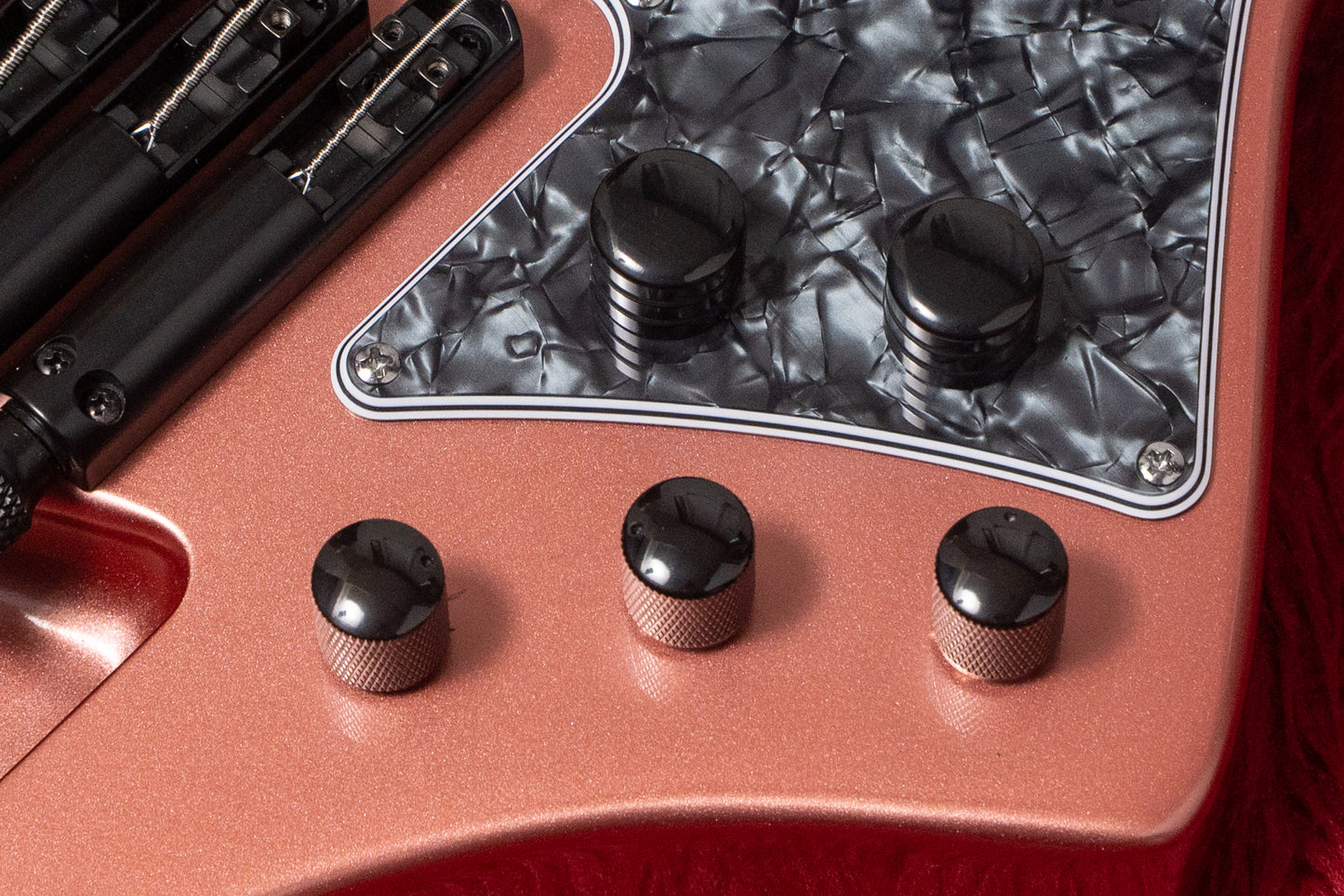 【used】HEX Guitars / NB 505 Metallic Rose Gold Mod. 3.580kg #HJ0700239【GIB Yokohama】