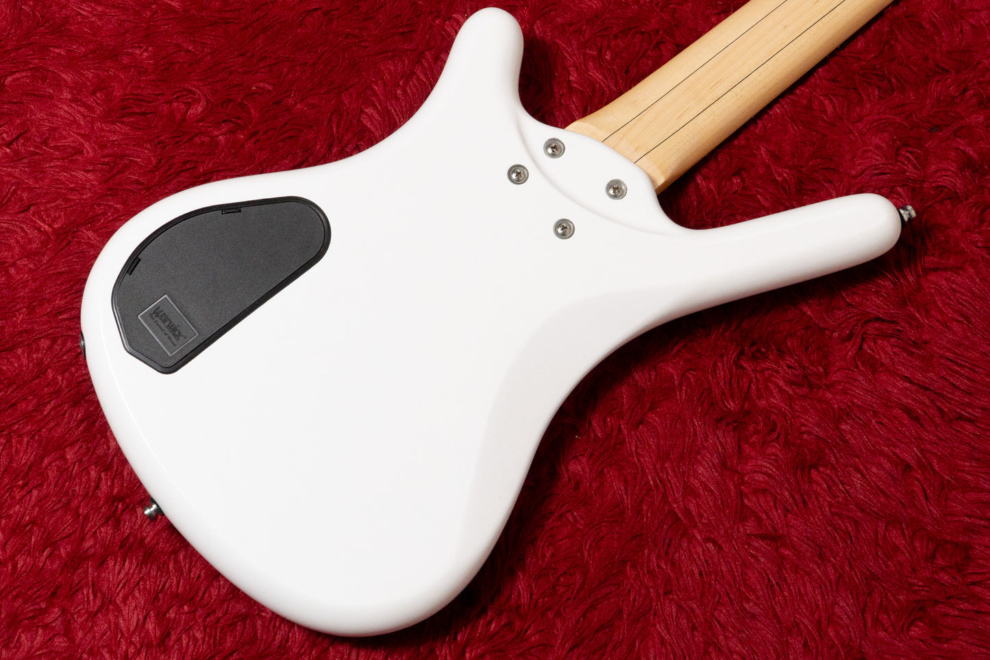 【used】Warwick / RockBass Corvette Basic 5-String Bass Solid White High Polish 2021 3.890kg #RB F 561877-21【GIB Yokohama】