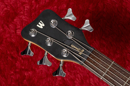 【used】Warwick / RockBass Corvette Basic 5-String Bass Solid White High Polish 2021 3.890kg #RB F 561877-21【GIB Yokohama】