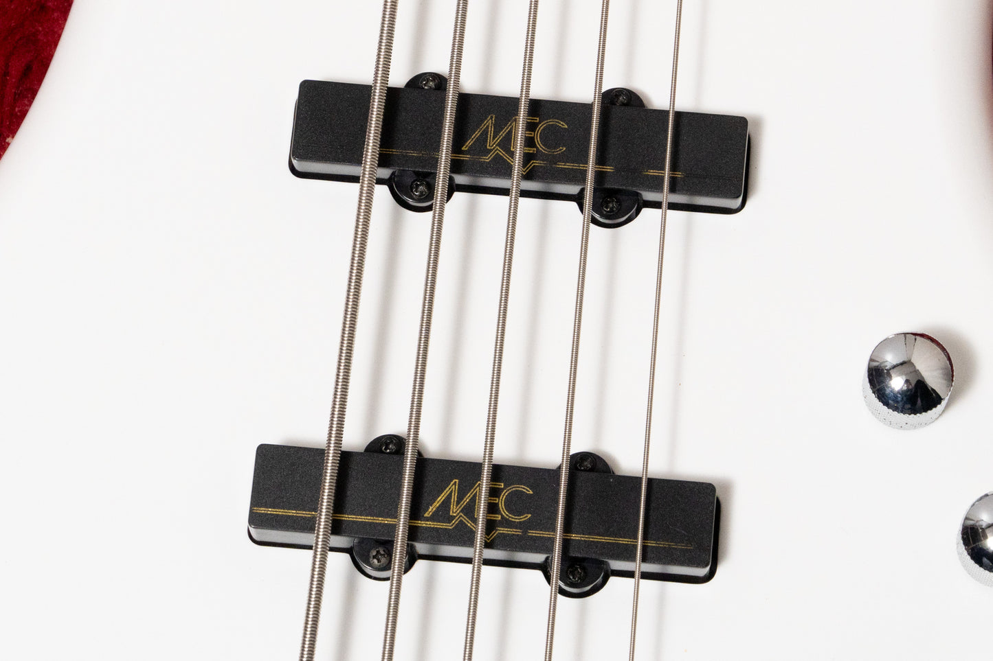 【used】Warwick / RockBass Corvette Basic 5-String Bass Solid White High Polish 2021 3.890kg #RB F 561877-21【GIB Yokohama】