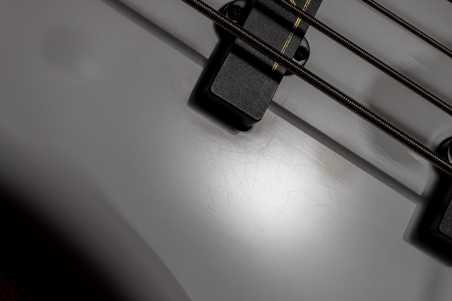 【used】Warwick / RockBass Corvette Basic 5-String Bass Solid White High Polish 2021 3.890kg #RB F 561877-21【GIB Yokohama】