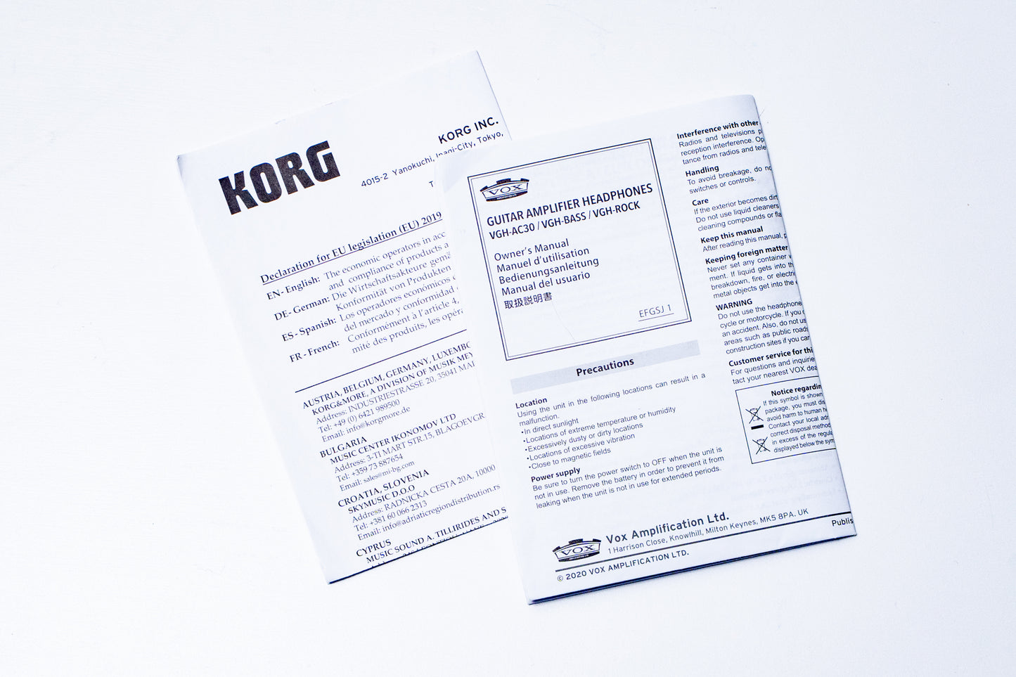 【used】VOX / VGH-BASS【GIB Yokohama】