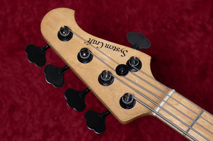 【used】System Craft / Jazz Bass type 5strings Metallic Black 4.780kg【GIB Yokohama】