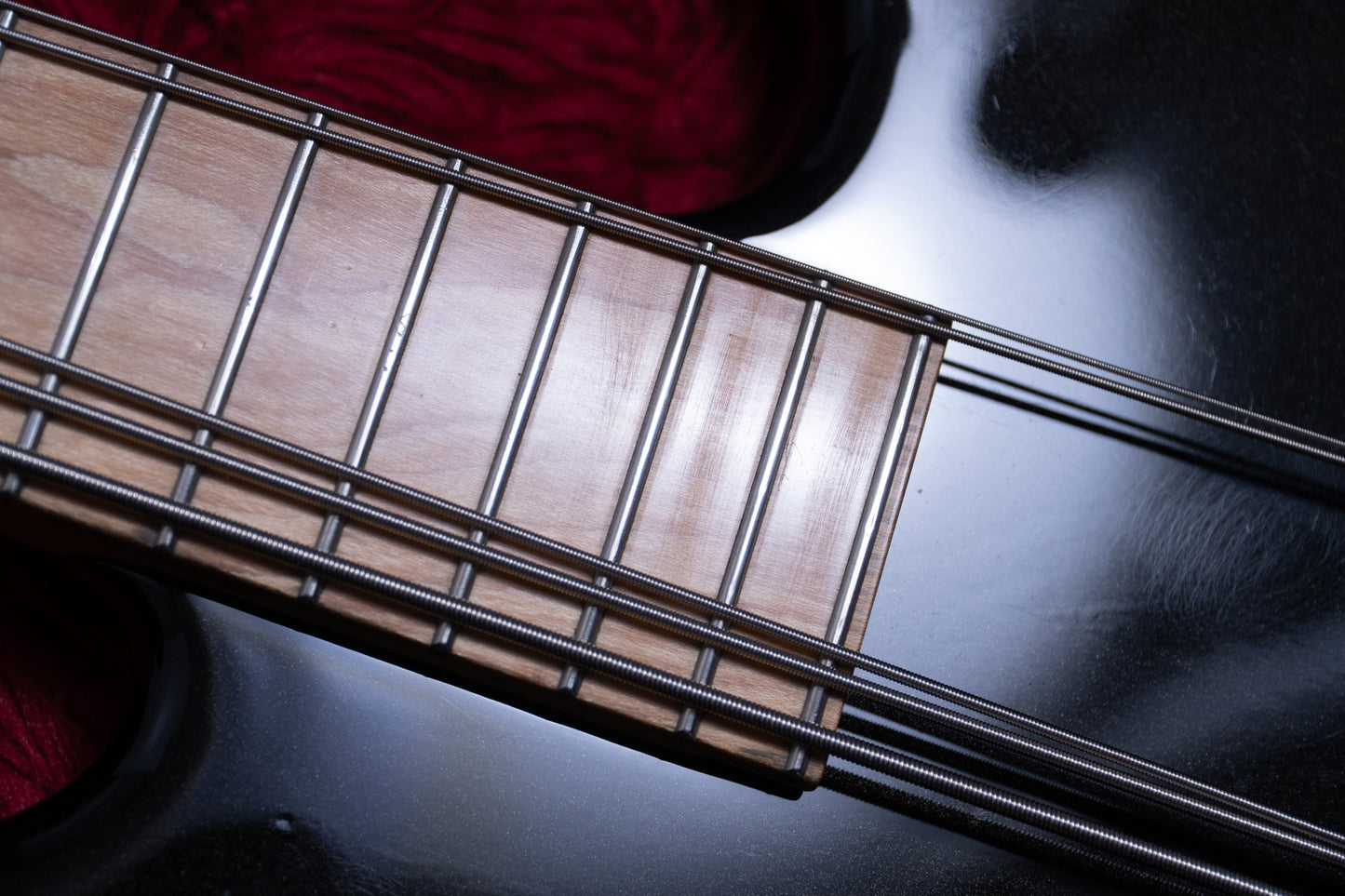 【used】System Craft / Jazz Bass type 5strings Metallic Black 4.780kg【GIB Yokohama】