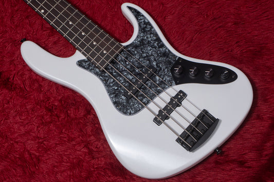 【used】Kikuchi Guitars / Custom Bass 5 Snowflake White Pearl 3.605kg #14【Consignment】【GIB Yokohama】