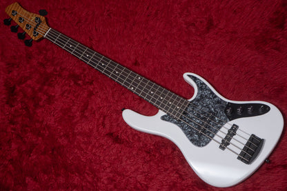 【used】Kikuchi Guitars / Custom Bass 5 Snowflake White Pearl 3.605kg #14【Consignment】【GIB Yokohama】