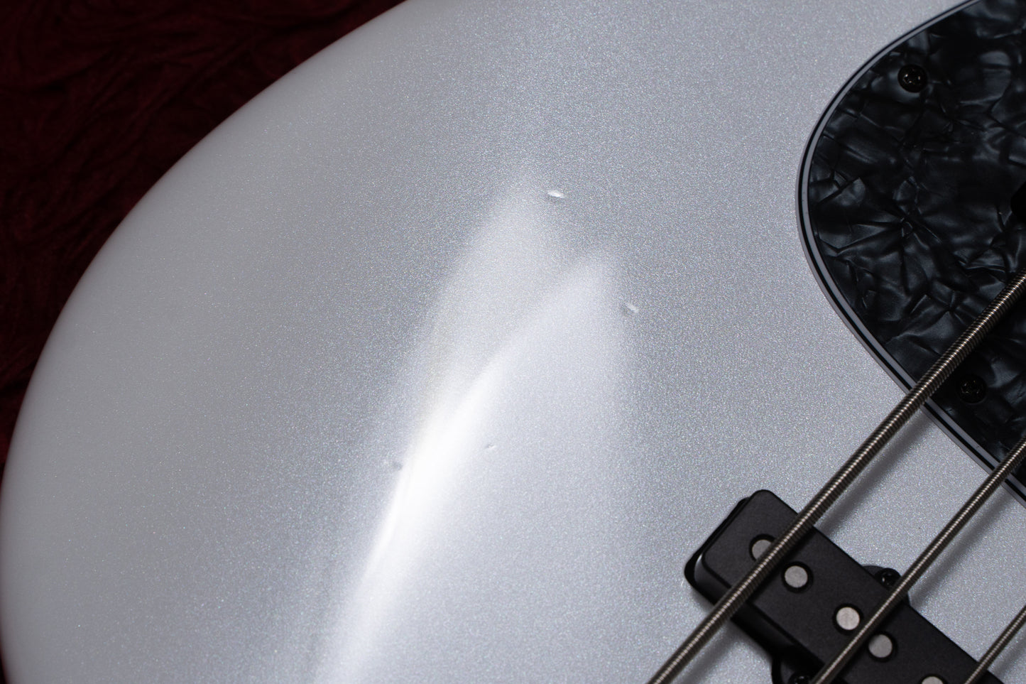 【used】Kikuchi Guitars / Custom Bass 5 Snowflake White Pearl 3.605kg #14【Consignment】【GIB Yokohama】