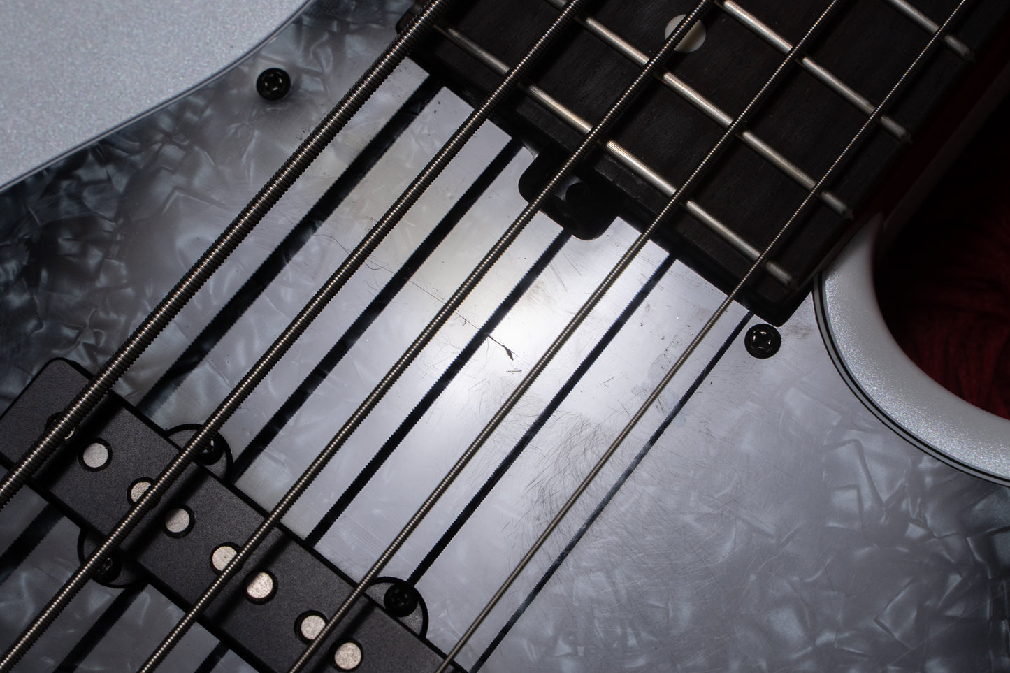 【used】Kikuchi Guitars / Custom Bass 5 Snowflake White Pearl 3.605kg #14【Consignment】【GIB Yokohama】