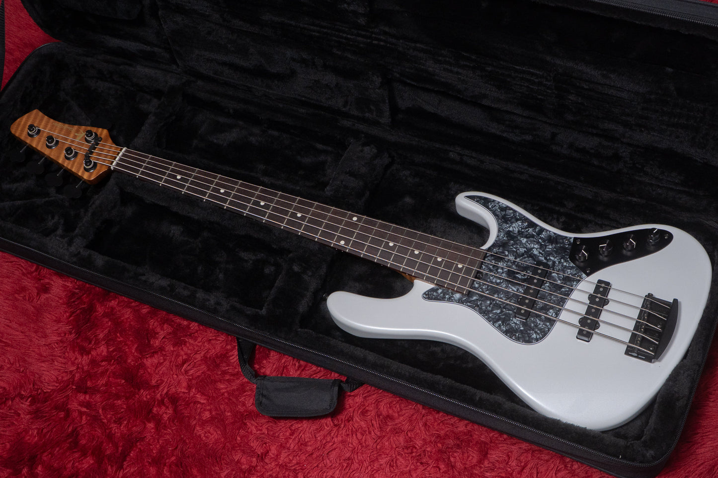 【used】Kikuchi Guitars / Custom Bass 5 Snowflake White Pearl 3.605kg #14【Consignment】【GIB Yokohama】