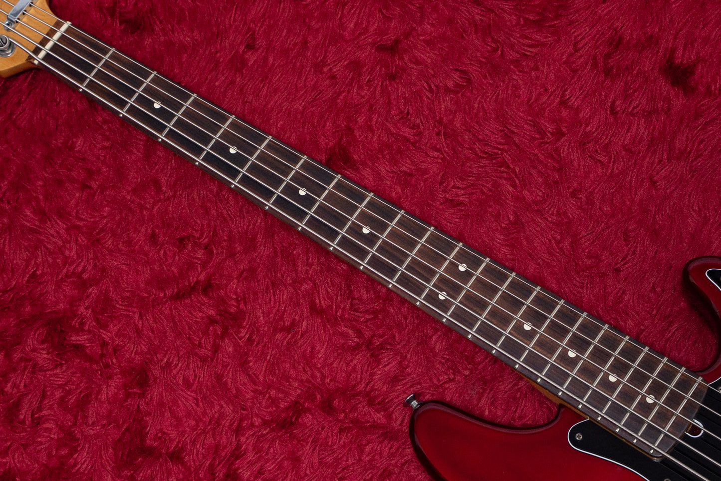 【used】Fender / American Deluxe Jazz Bass V Crimson Burst 1997 4.320kg #N7325348【GIB Yokohama】