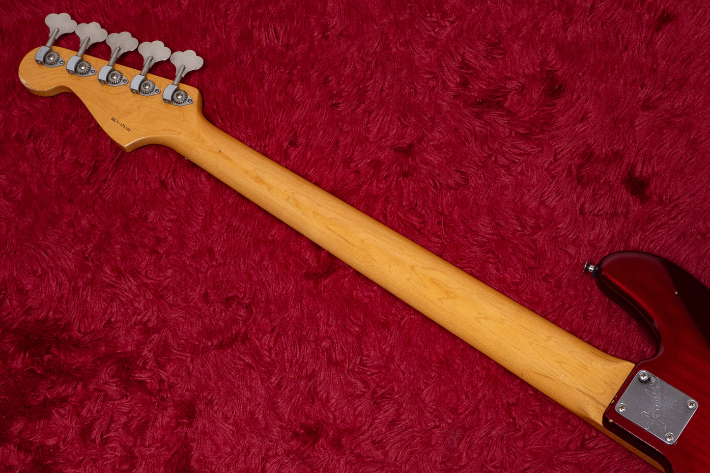 【used】Fender / American Deluxe Jazz Bass V Crimson Burst 1997 4.320kg #N7325348【GIB Yokohama】