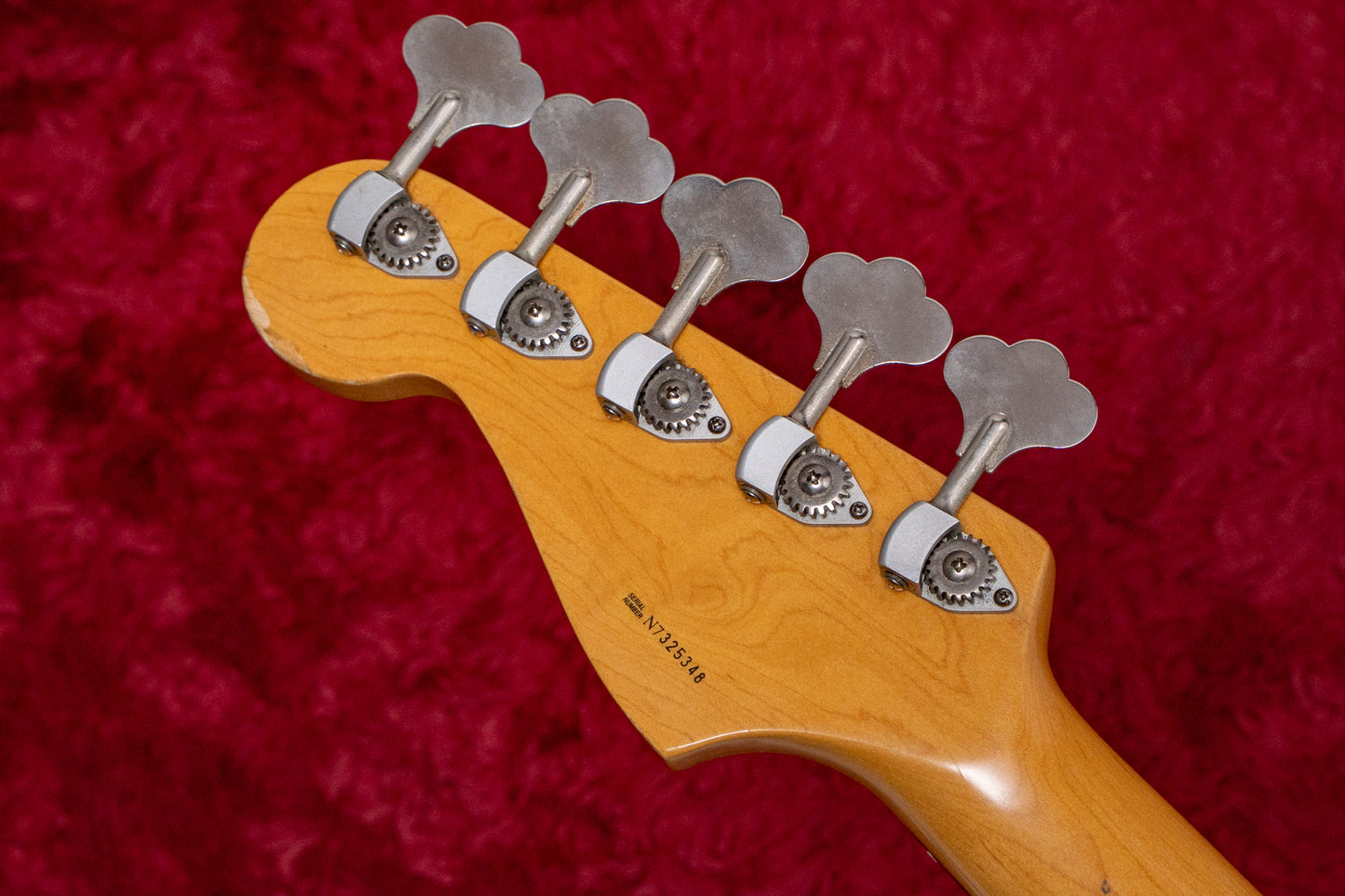 【used】Fender / American Deluxe Jazz Bass V Crimson Burst 1997 4.320kg #N7325348【GIB Yokohama】