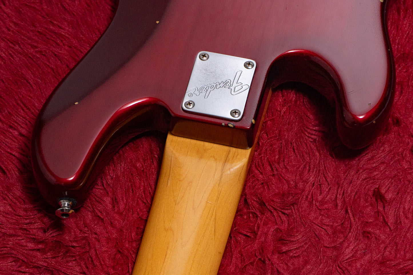 【used】Fender / American Deluxe Jazz Bass V Crimson Burst 1997 4.320kg #N7325348【GIB Yokohama】