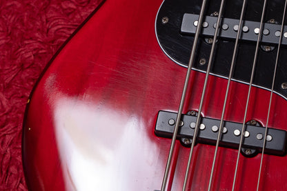 【used】Fender / American Deluxe Jazz Bass V Crimson Burst 1997 4.320kg #N7325348【GIB Yokohama】