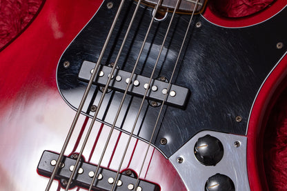 【used】Fender / American Deluxe Jazz Bass V Crimson Burst 1997 4.320kg #N7325348【GIB Yokohama】