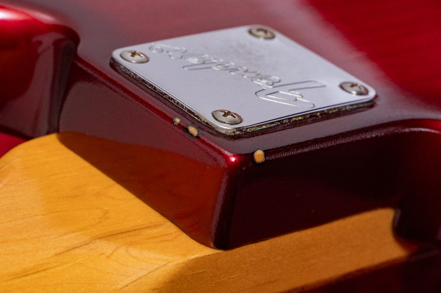 【used】Fender / American Deluxe Jazz Bass V Crimson Burst 1997 4.320kg #N7325348【GIB Yokohama】