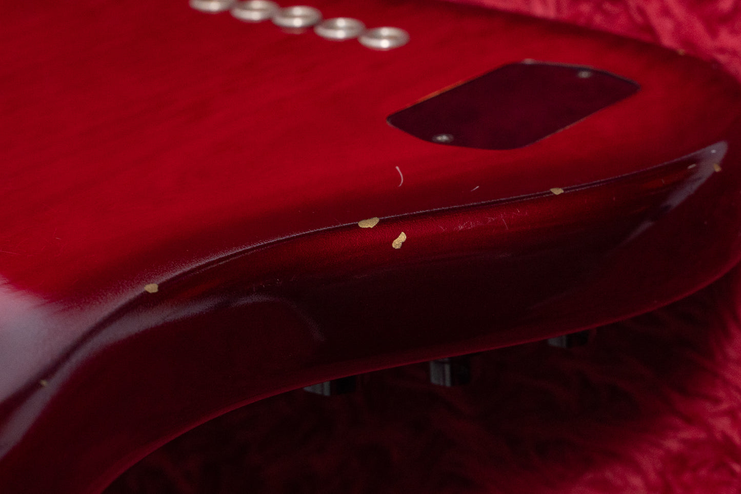 【used】Fender / American Deluxe Jazz Bass V Crimson Burst 1997 4.320kg #N7325348【GIB Yokohama】