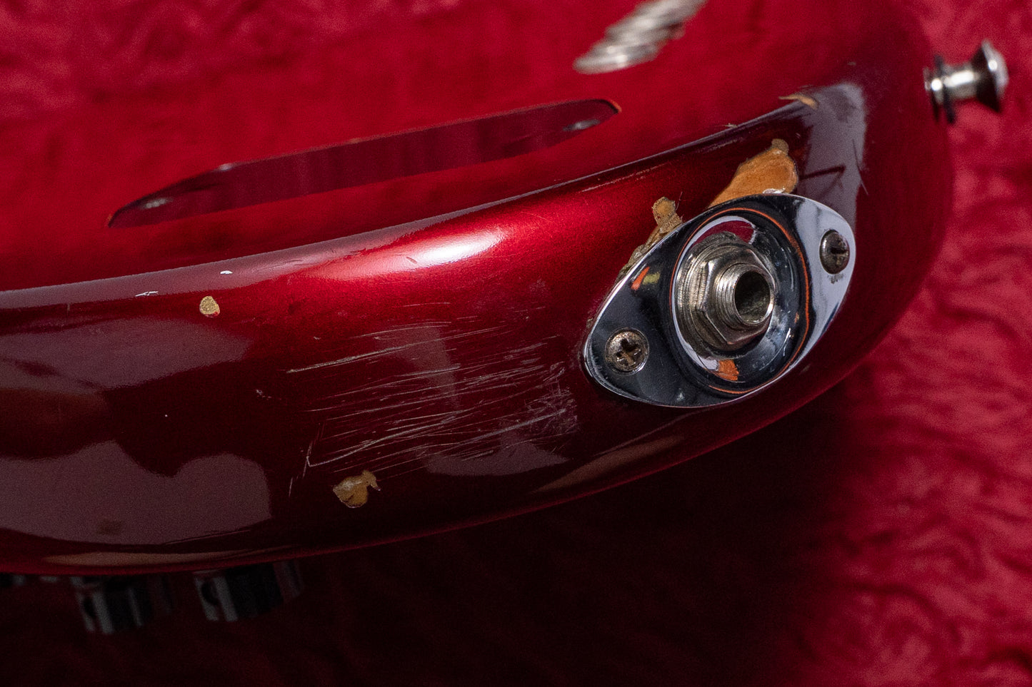 【used】Fender / American Deluxe Jazz Bass V Crimson Burst 1997 4.320kg #N7325348【GIB Yokohama】