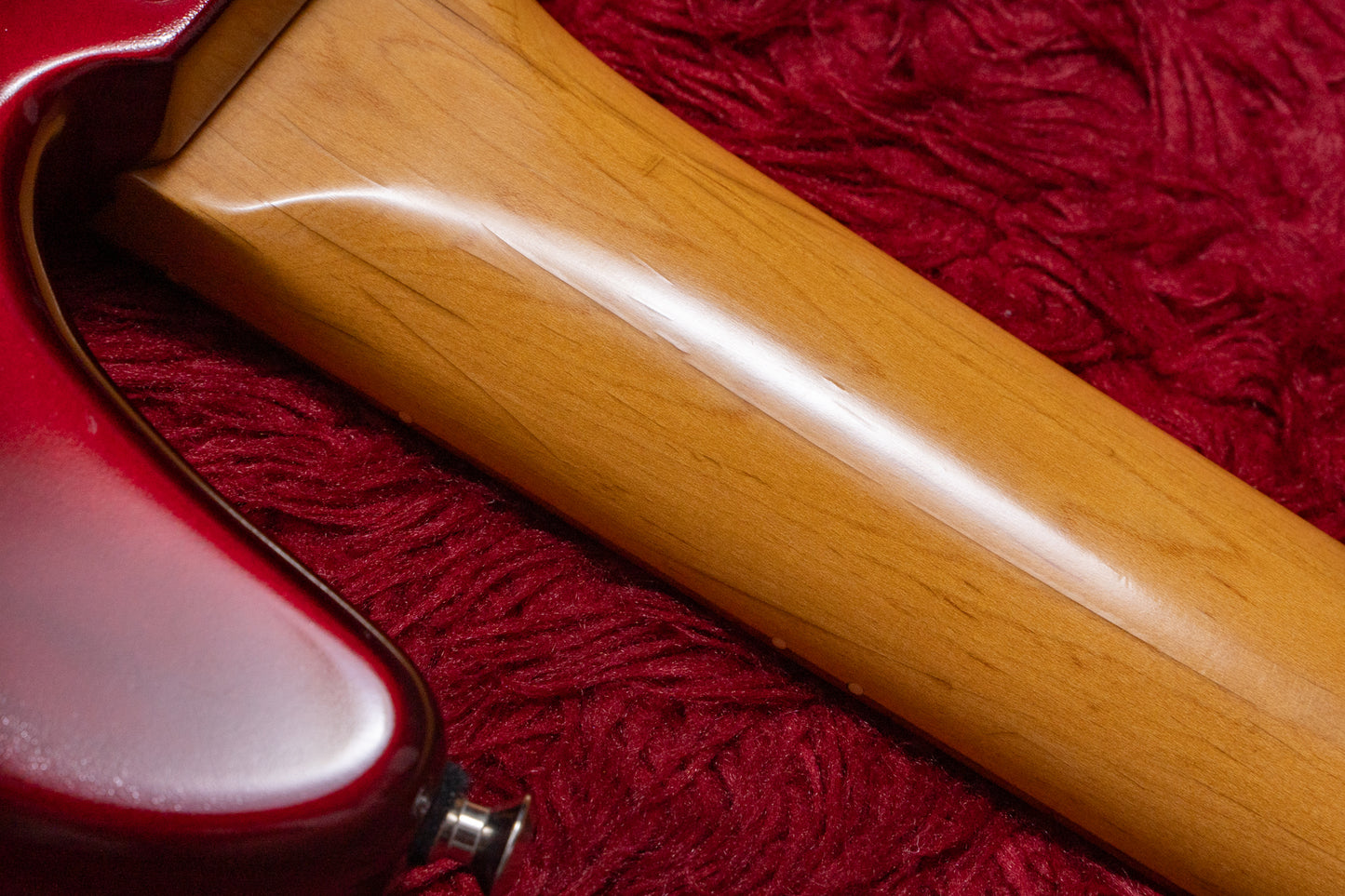 【used】Fender / American Deluxe Jazz Bass V Crimson Burst 1997 4.320kg #N7325348【GIB Yokohama】