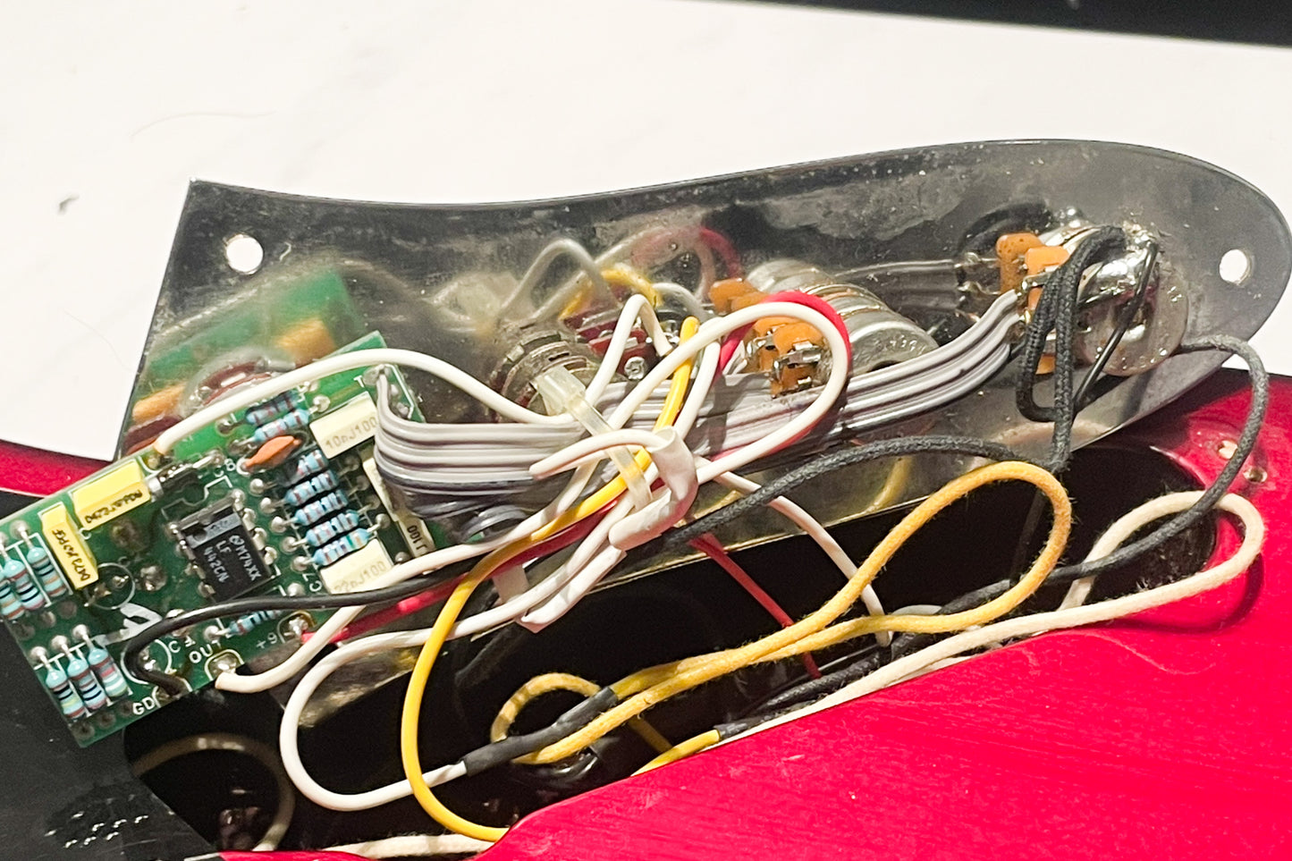 【used】Fender / American Deluxe Jazz Bass V Crimson Burst 1997 4.320kg #N7325348【GIB Yokohama】