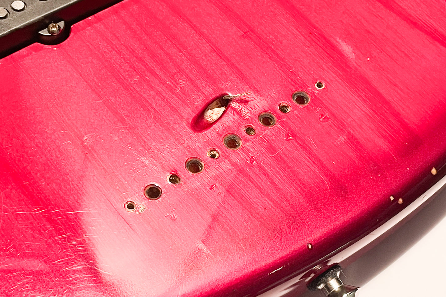 【used】Fender / American Deluxe Jazz Bass V Crimson Burst 1997 4.320kg #N7325348【GIB Yokohama】