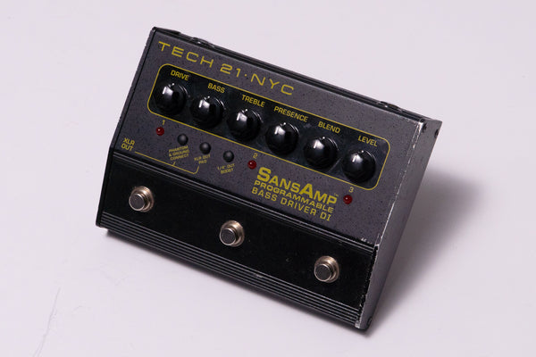 【used】TECH21 / SANSAMP Bass Driver Programmable【GIB Yokohama】