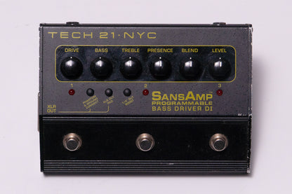 【used】TECH21 / SANSAMP Bass Driver Programmable【GIB Yokohama】