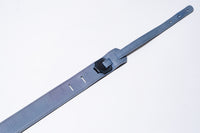 【used】Moody Straps / 2.5 Inch Black/Sky Blue Leather Standard Tail【GIB Yokohama】